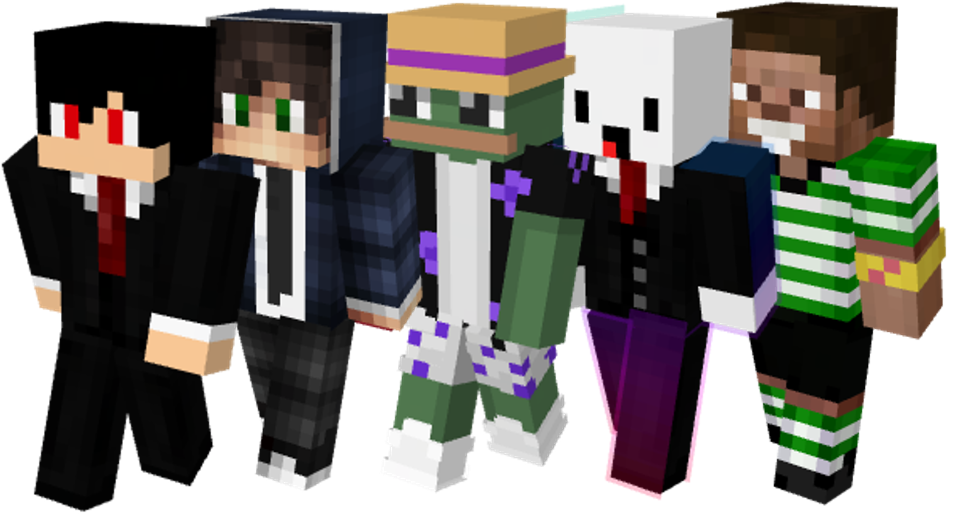 Minecraft person